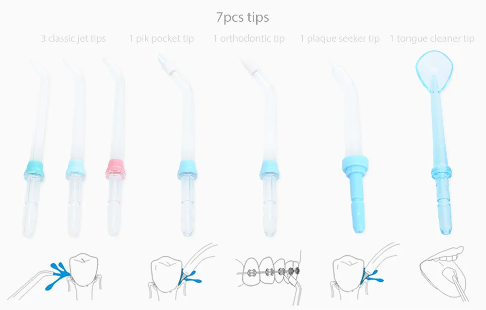 Nicefeel FC169 Dental Flosser Oral Irrigator Water Jet Teeth Cleaner