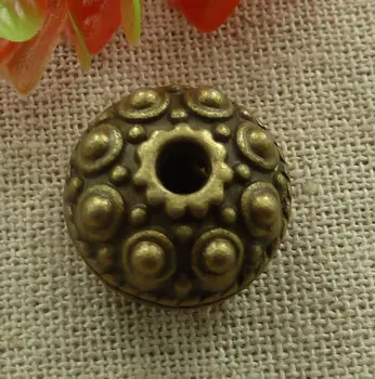 

33 pieces bronze plated nice spacers 18x14mm #2060
