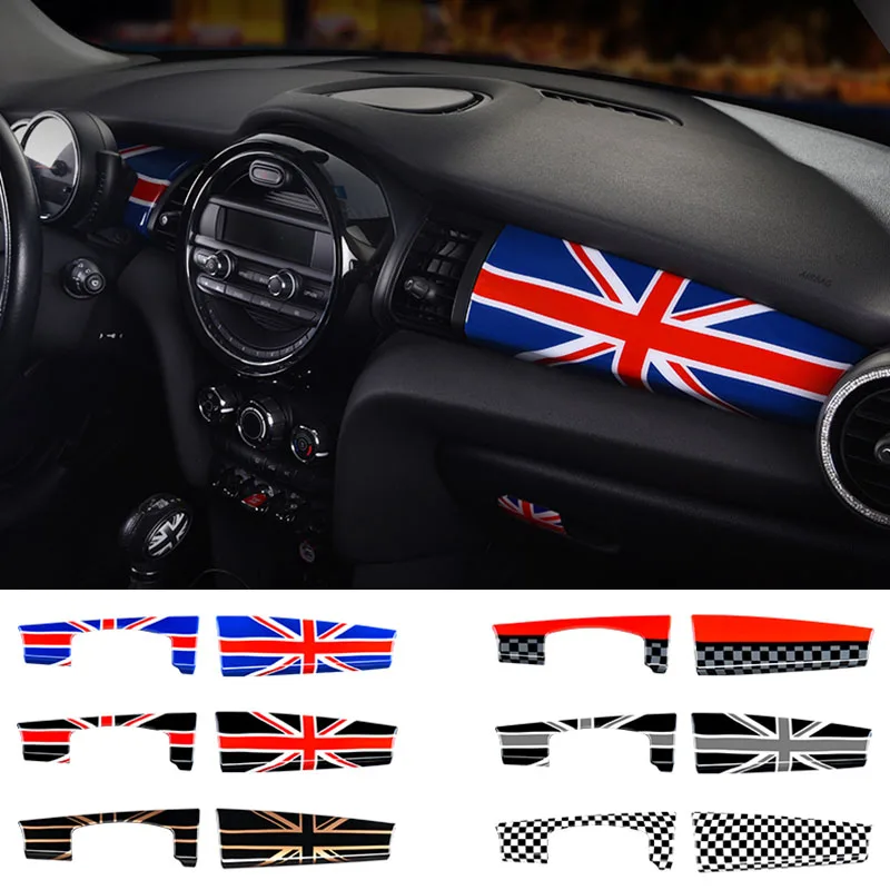 

Car Dashboard Instrument Box Cover Decor Trim Panel PC Cover Sticker Interior Decoration For Mini Cooper F55 F56 F57 Accessories