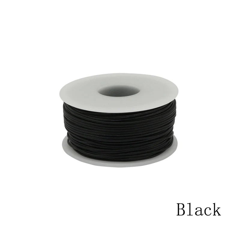 50 meters silicone wire 30AWG wire diameter 0.8mm stranded wire tinned copper wire and cable 10 colors optional DIY