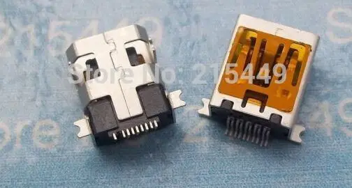1 шт. мини 10 Pin USB разъем 9*7 5 мм Длинный для Philips и других мобильных телефонов |
