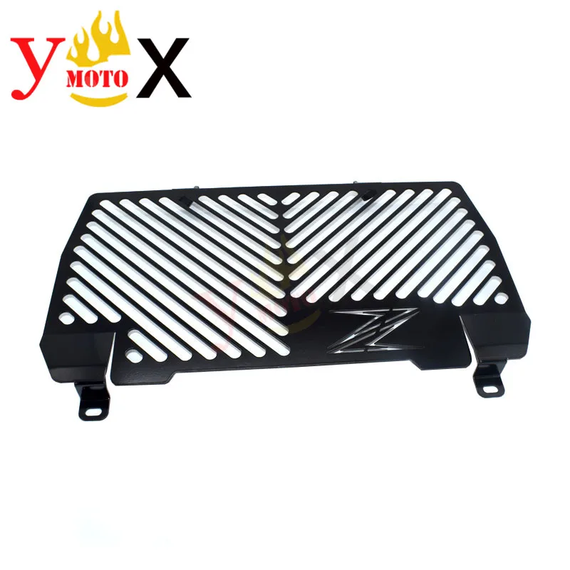 

Black Motorcycle Grille Radiator Cover Guard Protector Protection Coolant System Net For KAWASAKI Z900 2017