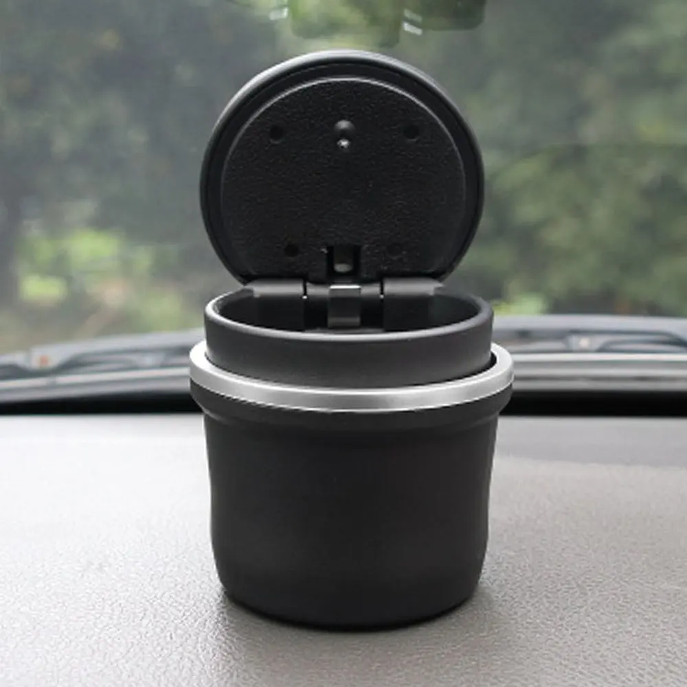 

Car Styling Car LED light ashtray with special box Car Accessories Lights precision anti-smoke leaking