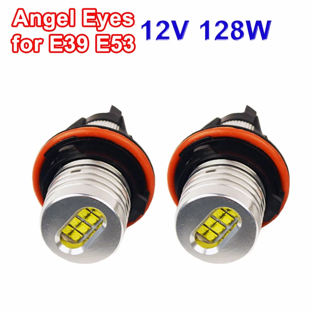 Flytop 2 шт. (1 комплект) 2*64 Вт 128 CREE светодиодный Светодиодный Маркер ангельские