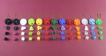 

OCGAME for Gameboy Classic for GB DMG Game Console Colorful Key Buttons Set Replacement for AB buttons D-pad Button 30sets/lot