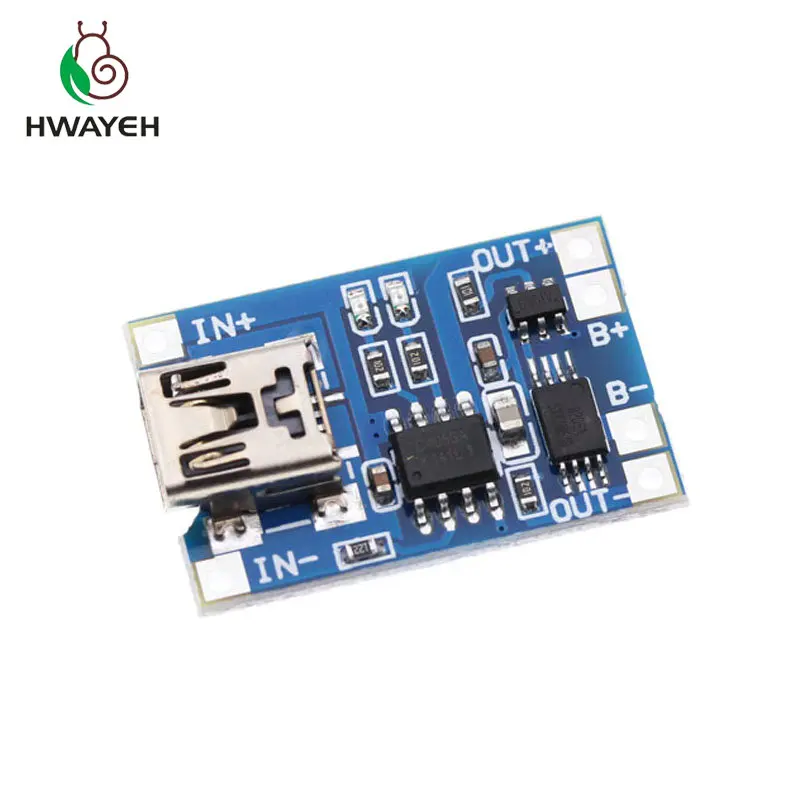 

1PC MINI USB 1A Lithium Battery Charging Board Charger Module With Protection TP4056