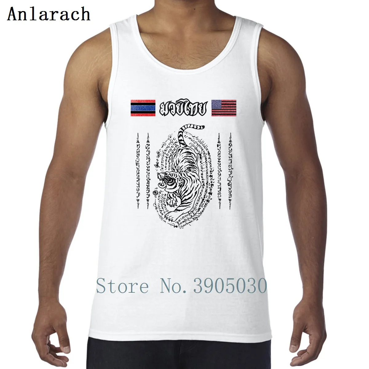 Muay Thai America To Thailand жилеты с тигром летняя Милая лучшая одежда топы на бретелях для