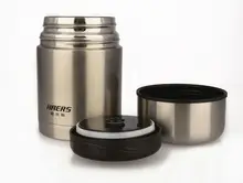 0.6L18/8 Isolierte Lebensmittel Edelstahl Isolierte Lebensmittelbehälter Vakuum Lunchbox Thermos für Kinder Lunch-Box mit weihnachten geschenk