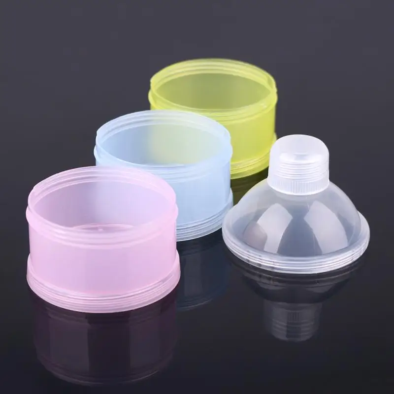 MB0006 3 Layers Portable Milk Powder Formula Dispenser Food Container Storage Feeding Box  Container Pot for Baby Kid Toddler (4)