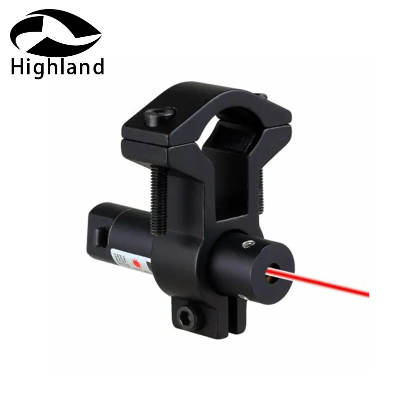 

Tactical Hunting Laser Scope CXJG3-2 MINI Red Laser Scope Ring Mount New