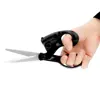 Professional Laser Guided Scissors For home Crafts Wrapping Gifts Fabric Sewing Cut Straight Fast With Battery 5