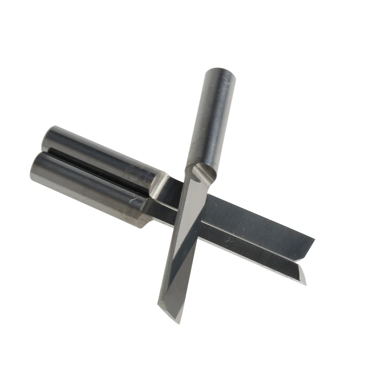 3pcs 4*22mm Single Blade Straight Cutters CNC Cutting Tools Wood Cutter