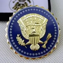 Индивидуальные нашивки монеты наивысшего качества Орел металлические монеты новые пользовательские значки имя горячие продажи США выгравированное имя значок