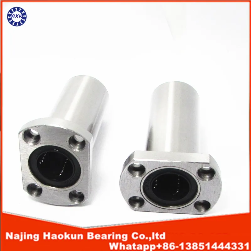 

2pcs/lot Free shipping LMH20LUU LMH16LUU LMH12LUU LMH10LUU long type flange linear bearing CNC Linear Bush