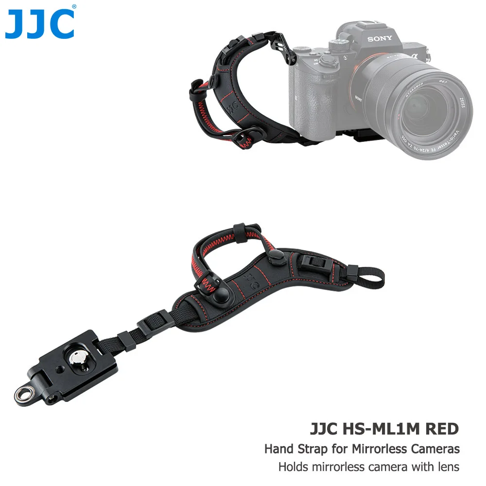 JJC HS-ML1M регулируемый ремешок для Canon/Nikon/sony/Fujifilm/Olympus/Pentax/Panasonic держит беззеркальные камеры с объективом