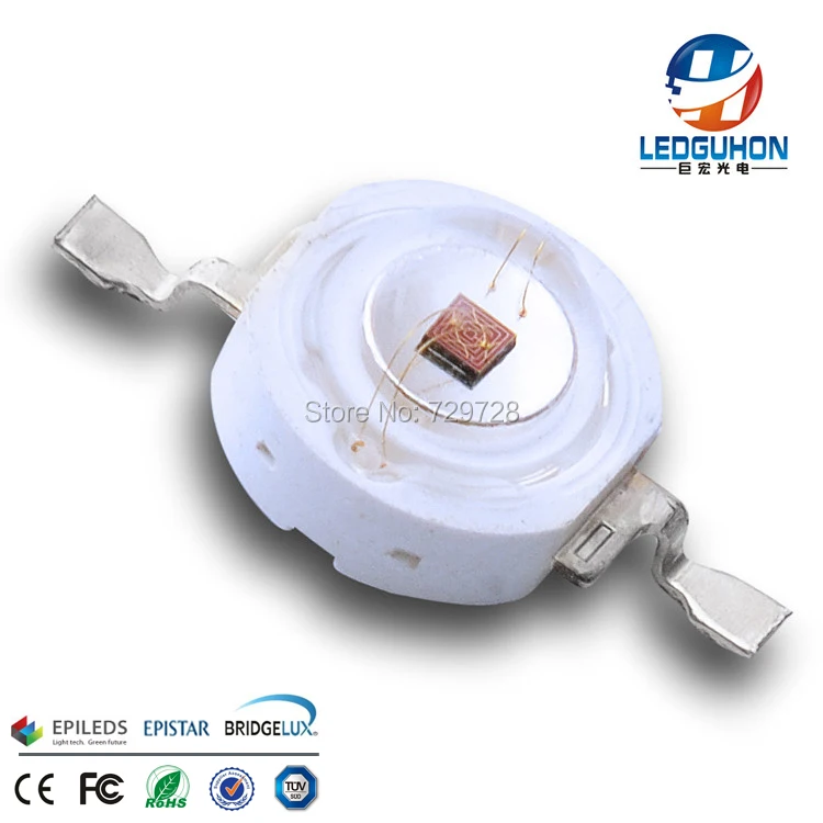 

1w red high power led diode(chi size is 38*38)