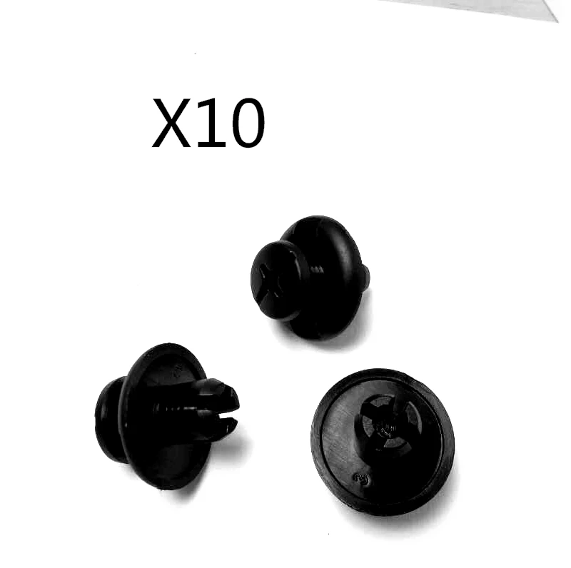 FOR TOYOTA DOOR MOULDING TRIM STRIP CLIPS RUBSTRIP X10 Plastic Clips
