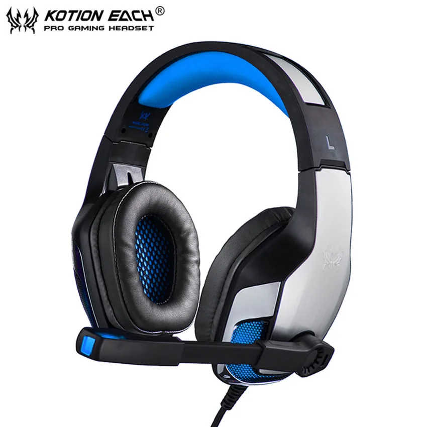 KOTION каждый G5300 best игровой гарнитуры геймера casque 3 5 мм PC стерео Игры наушники с