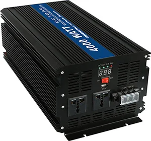 

12VDC 4000W Modified Sine Wave AC 110V or 220V Car Power Inverter Converter Power Solar Inverters Off Grid Tie System