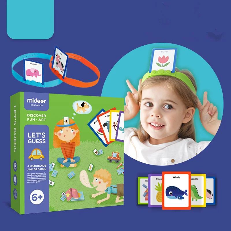 

Guess Parent-Child Interactive Game Children Puzzle Board Games Cognitive Card Toys Early Childhood Game