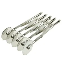 5 Räder Edelstahl 304 Einstellbare Pisa Pizza Pasta Messer Flexible Ausstechform Teigteiler Cokking Werkzeug Roller
