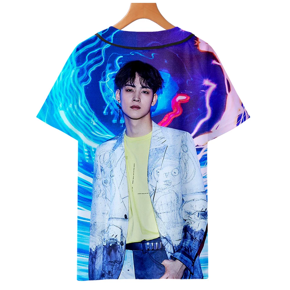 LUCKYFRIDAYF Объёмный рисунок (3D принт) KPOP GOT7 WORLD TOUR держать спиннинг с короткими