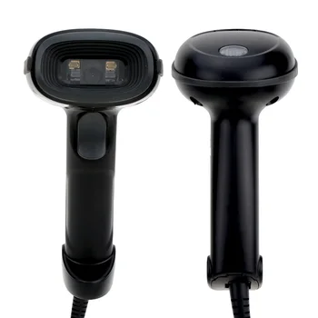 

2D USB Handheld Portable Barcode Scanner Supermarket Bank Warehouse Bar Code Reader with Memory Support for Windows Android iOS