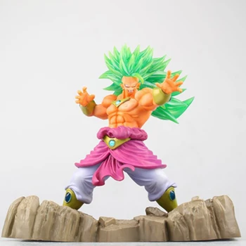 

Anmie Figure Dragon Ball Super Broli ROS Action Figures Broli/Broly Contain Base Figure Dragon Ball Z PVC Broly Model Toys Doll