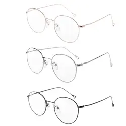 Лето 2018 оптические очки модные ретро металлический каркас очки Брендовая Дизайнерская обувь очки аксессуары
