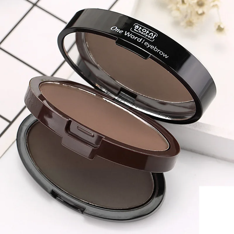 

Newest 11g Eyebrow Powder Seal Waterproof Eyebrow Stamp Eyebrow Shadow Set Natural Shape Brow Stamp Powder Palette Delicated