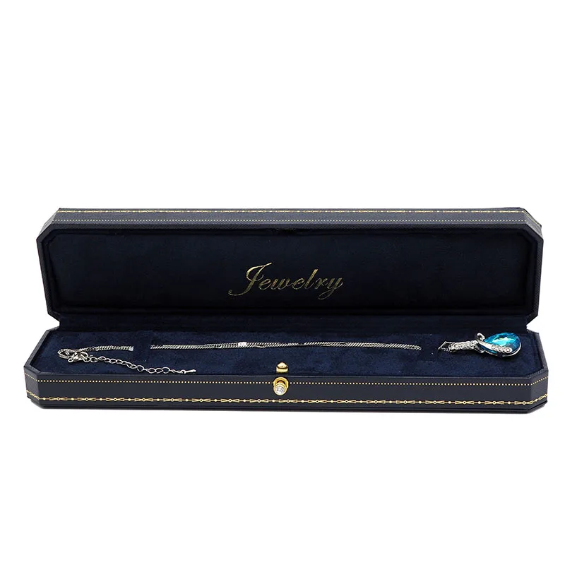 

Leather paper jewellery boxes and packaging bracelet case jewelry organizer gift box.