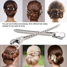Заколки для волос плоский металлический одинарный зубец Заколки-Аллигаторы для волос заколка для волос для бантов DIY аксессуары стальные шпильки заколка для волос