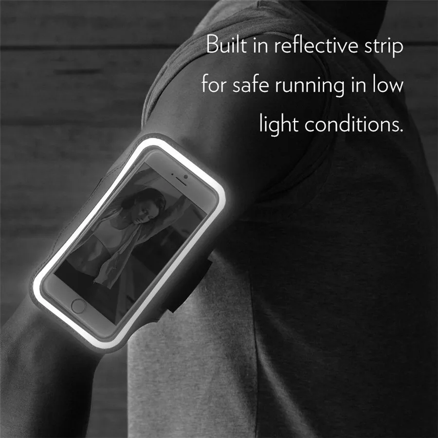 Защита от влаги гимнастический спортивный фитнес Беговая наручная повязка Пеший Туризм чехол для телефона с держателем для iPhone X 8 7 6 Plus для Galaxy S9 Note 8