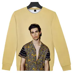 Cameron boyce 3D печатные толстовки с круглым вырезом Женская/Мужская модная уличная одежда свитшоты 2019 Повседневная модная одежда плюс размер 4xl