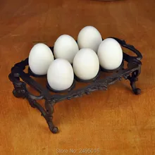 Cast iron High Quality Creative Egg Racks Kitchen Organizer Egg Storage Container Home Decor