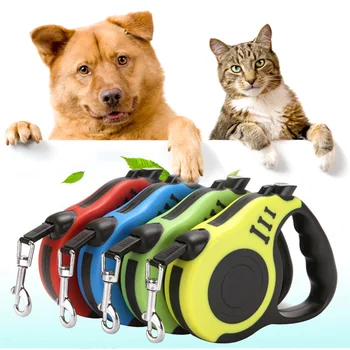 

Durable Dog Leash Automatic Retractable Nylon Dog Lead Extending Puppy Walking Running Leads For Small Medium Dogs Pet Supplies