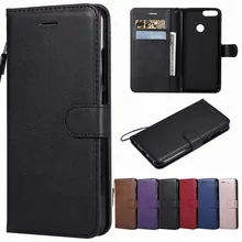 Чехол для huawei P Smart Cover, чехол P Smart Honor 9 Lite, кожаный флип-кошелек, слот для карт, чехол для телефона huawei Nova Lite 2/Enjoy 7S