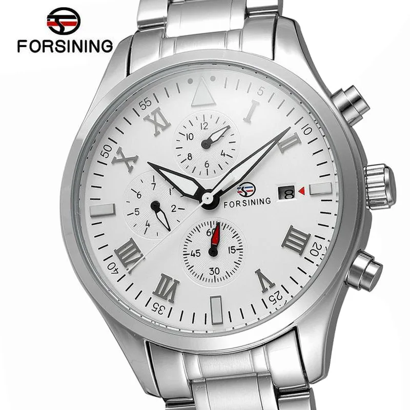 Automatic Mechanical Watch Men Top Brand Luxury Stainless Steel Auto Date Week Wristwatches Self-wind Business Watches Automatic Mechanical Watch Men Top Brand Luxury Stainless Steel Auto Date Week Wristwatches Self-wind Business Watches