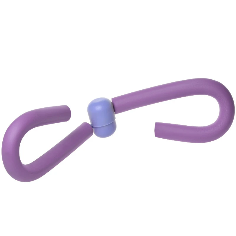 Новинка, Йога, тонкое кольцо для фитнеса руки и ноги, тренировка ног, многофункциональное фитнес-пластиковое семейное оборудование для снижения веса - Цвет: Фиолетовый