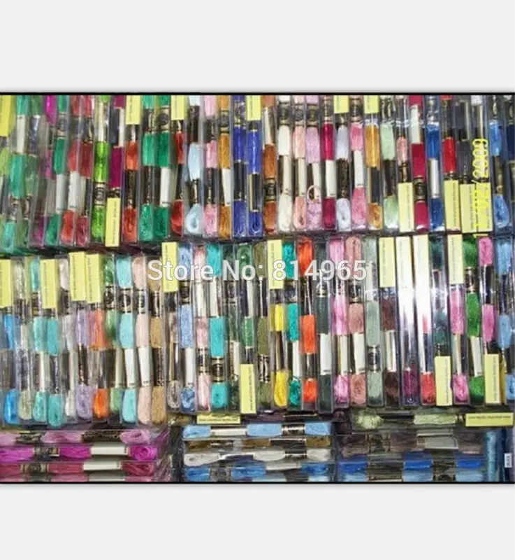 

50 pieces Embroidery Floss Yarn Thread--Choose Your Own Colors