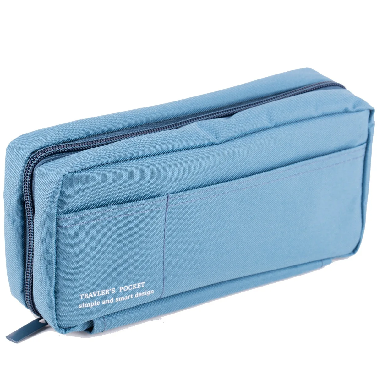 Durable Large Capacity Canvas Pen Pencil Bag Multi function Retro