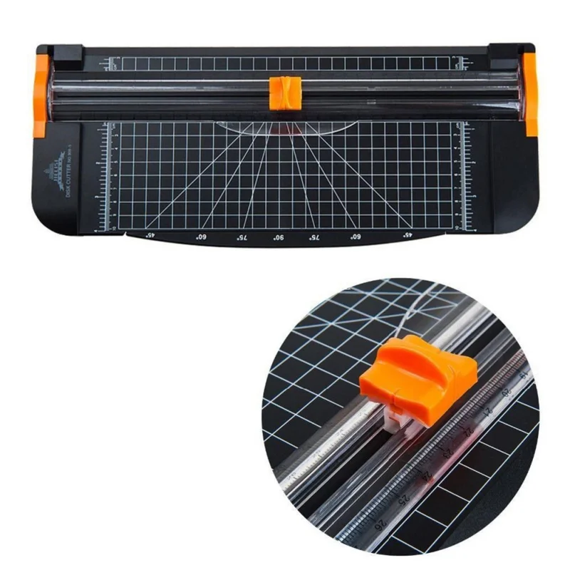 

Portable A4 Paper Trimmer for DIY Scrapbooking Photo Cutting Tools For Office Mini Precision Paper Photo Machine Folding Rule