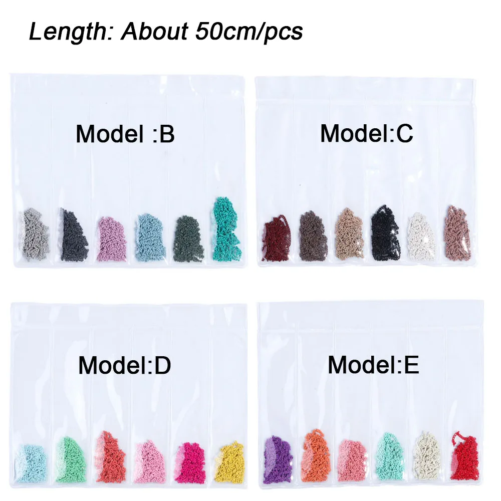 6 اللون مسمار سلسلة معدنية 3D شريطية ترصيع سلسلة سبيكة ثعبان العظام الشرير نمط مسمار الفن زينة مانيكير التبعي JI760