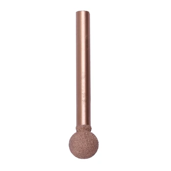 

6Mm Shank Brazed Diamond Grinding Jade Peeling Stone Carving Grinding Head