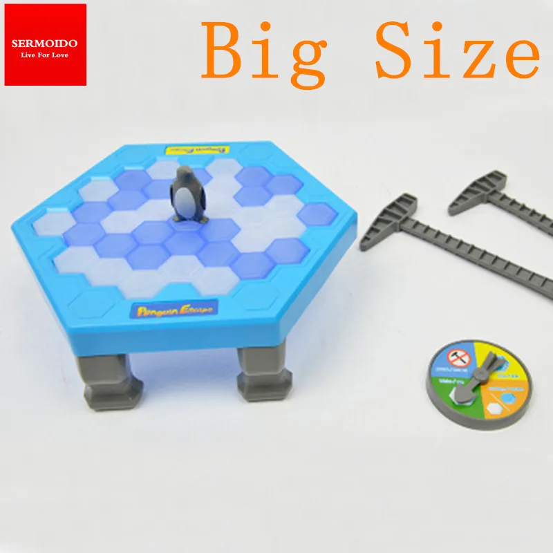 

2017 Penguin Trap Activate Funny Game Interactive Ice Breaking Table Penguin Trap Entertainment Toy for Kids Family Fun Game A51