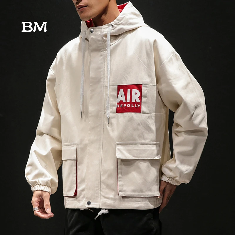 College Jaket Jaket Pakaian Hitam Harajuku Fashion Jaket Jepang