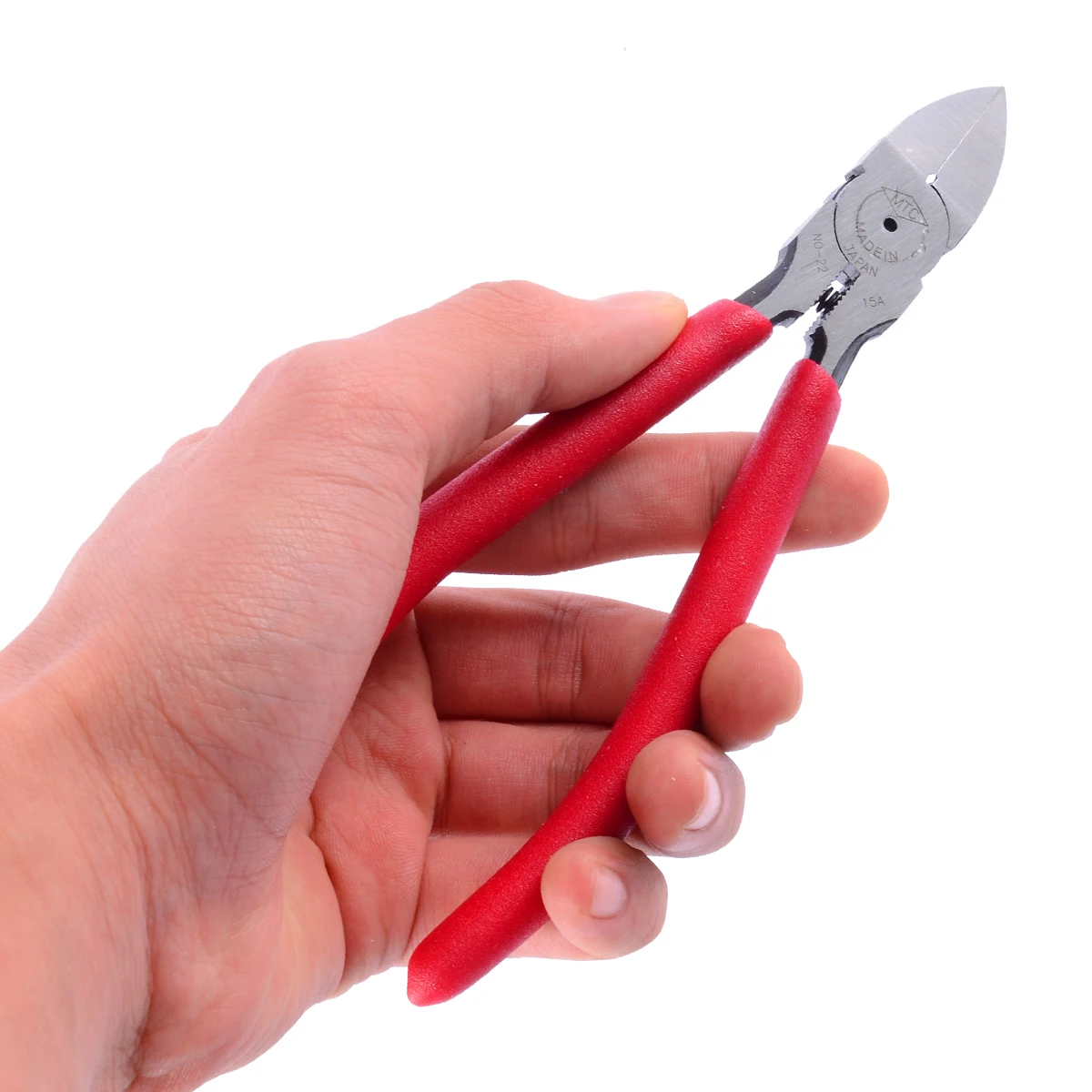 High Strength Diagonal Plier 6" 45# Flush Cut Side Cutting Pliers PVC Handle Electrical Wire Cable Cutter Hand Tools