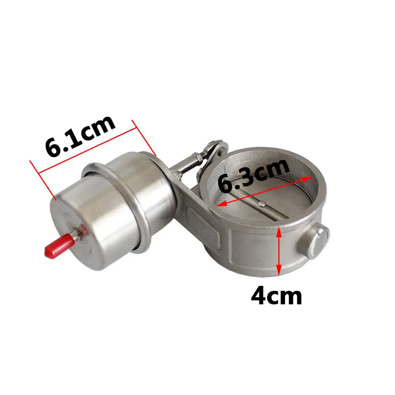 RASTP-2.5inch клапан управления выхлопом из нержавеющей стали Вакуумный привод открытый стиль беспроводной пульт дистанционного управления набор RS-BOV042