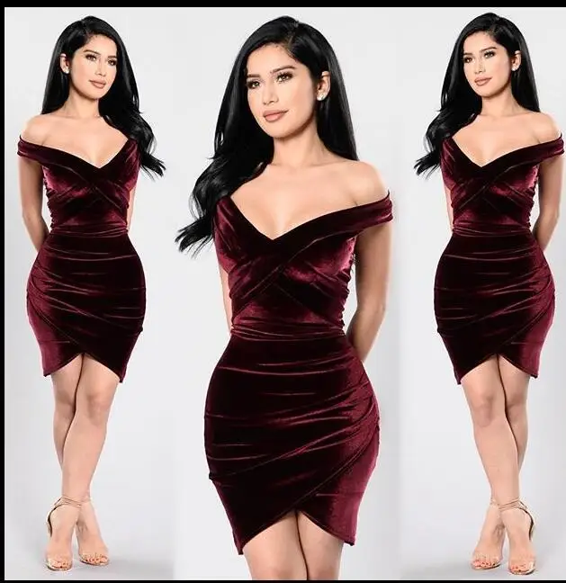 2017 новых внешней торговли dress sexy ночной клуб без бретелек dress| |