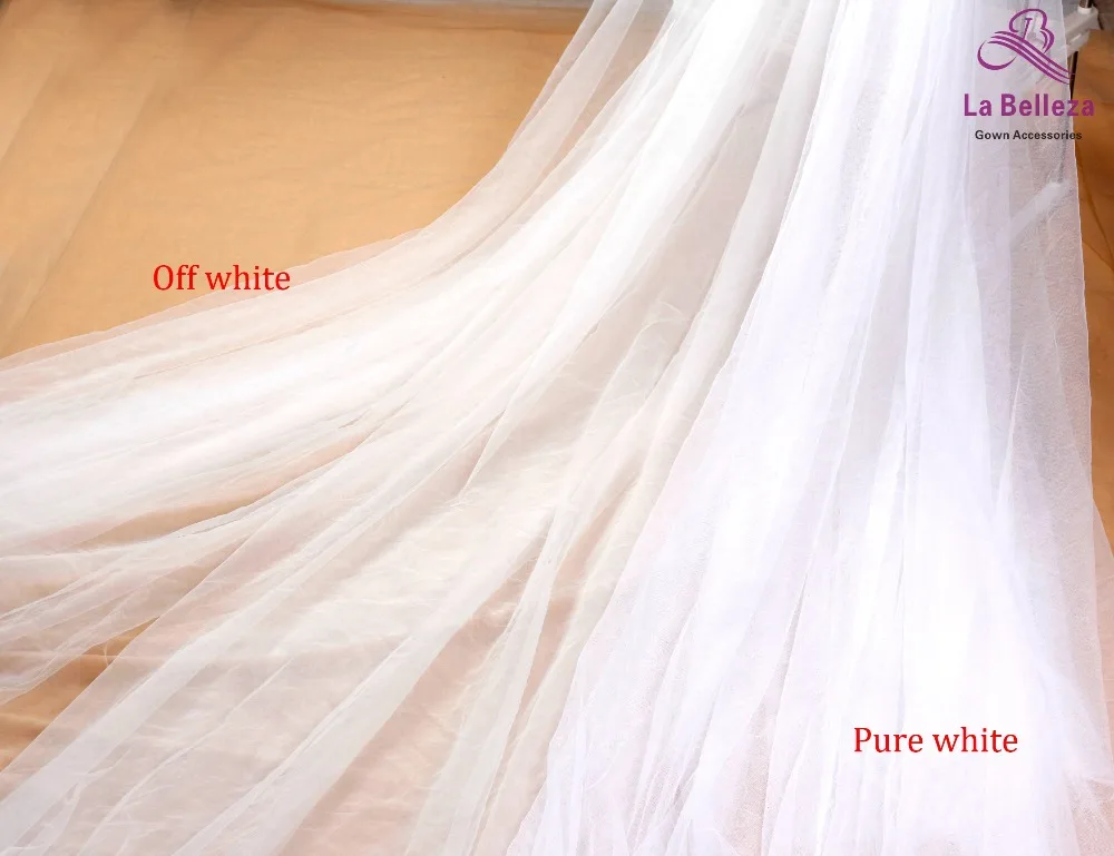 Tejido de tul blanco - Altura 300 cm